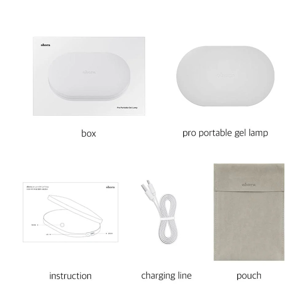Pro Portable Gel Lamp (Black/White) - Image 6