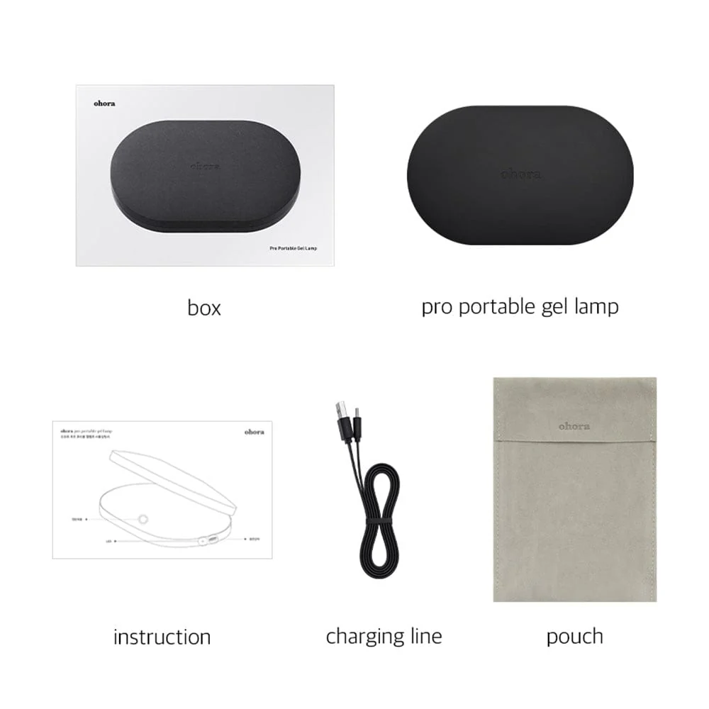 Pro Portable Gel Lamp (Black/White) - Image 7